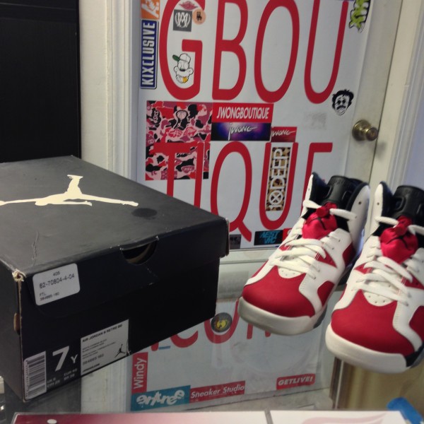 2014 Nike Air Jordan VI Carmine Youth