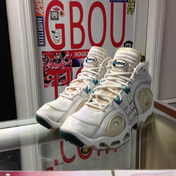 1997 Nike Air Max Trainer White Green