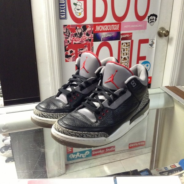 2011 Nike Air Jordan III Black Cement