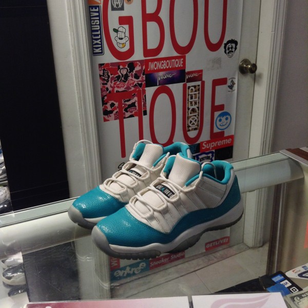 2014 Nike Air Jordan XI Turbo Green Youth