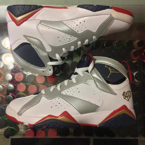 2010 Nike Air Jordan VII FTLOTG For The Love Of The Game Olympic