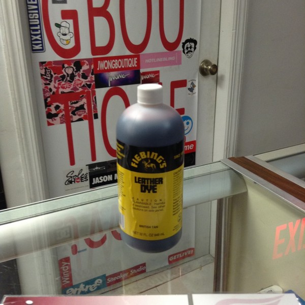 Fiebing’s British Tan Leather Dye 32 FL OZ