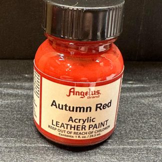 Angelus Autumn Red Acrylic Leather Paint 1 FL OZ