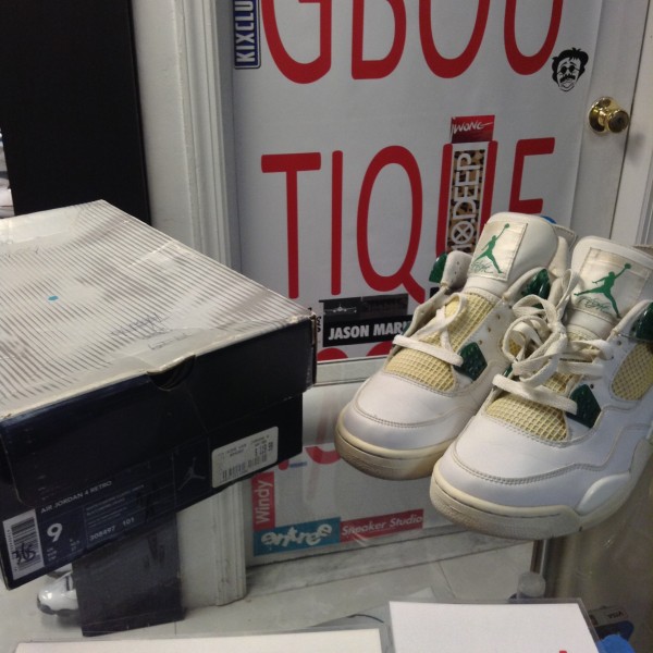 2004 Nike Air Jordan IV Celtic 