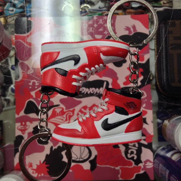 2015 Nike Air Jordan I Chicago Keychain