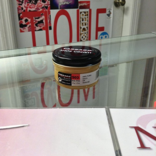 Tarrago #503 Metallic Gold Shoe Cream 1.78 FL OZ