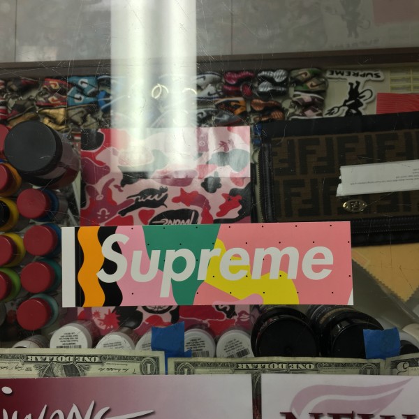 2016 Sup Box Sticker Mendini Morrissey Pink