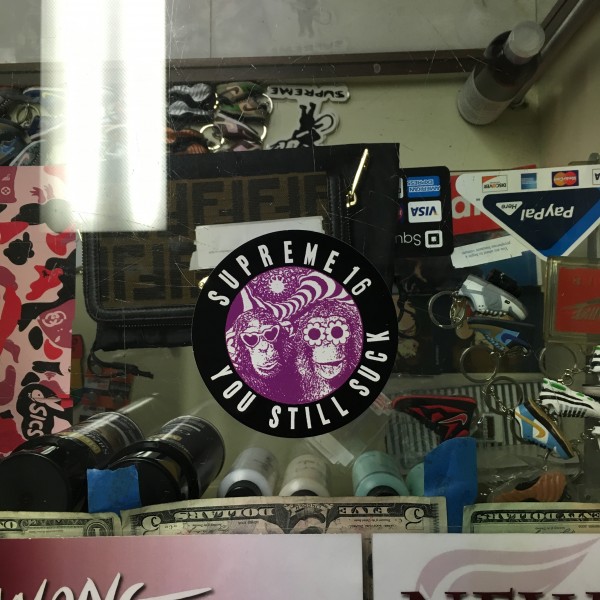 2016 Sticker You Still Suck Black