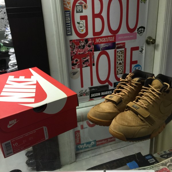 2014 Nike Air Trainer 1 Mid Flax