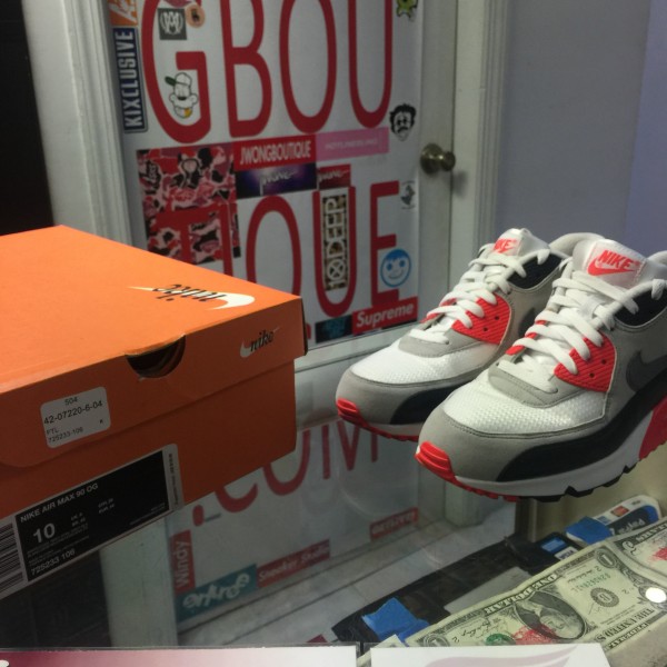 2015 Nike Air Max 90 Infrared