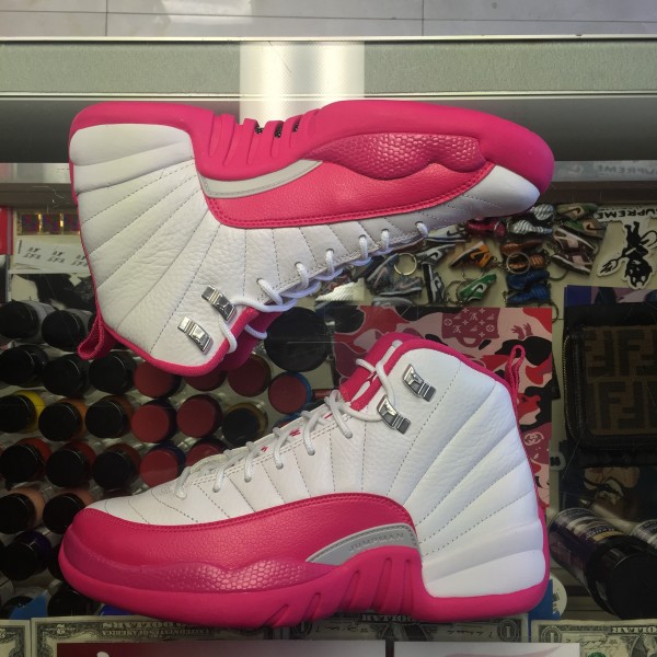 2016 Nike Air Jordan XII Dynamic Vivid Pink Youth