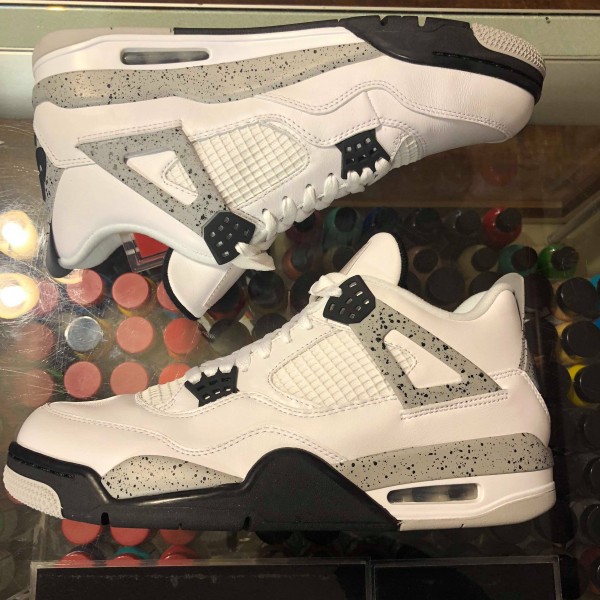 2016 Nike Air Jordan IV White Cement Men