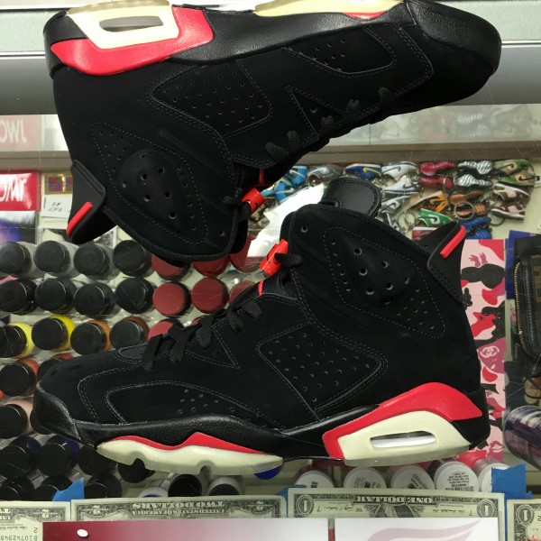 2010 Nike Air Jordan VI Black Infrared Pack