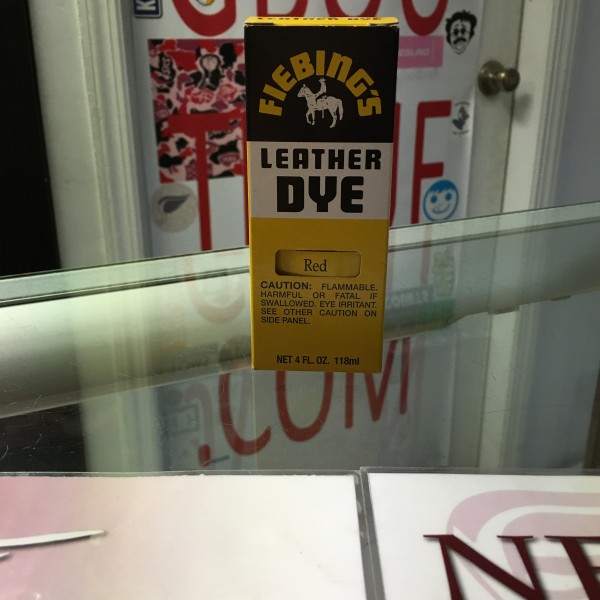 Fiebing’s Leather Dye Red 4 FL OZ