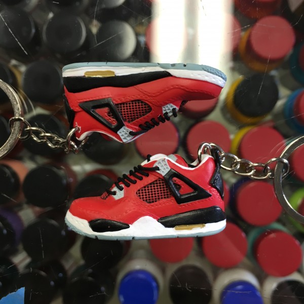 2013 Nike Air Jordan IV Toro Bravo 3D Keychain