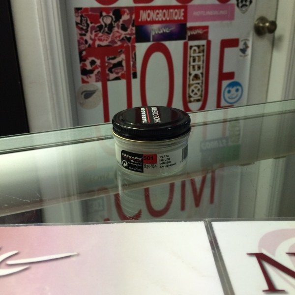 Tarrago #501 Metallic Silver Shoe Cream 1.78 FL OZ