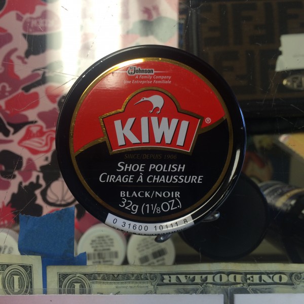 Kiwi Shoe Polish Black 1.125 OZ