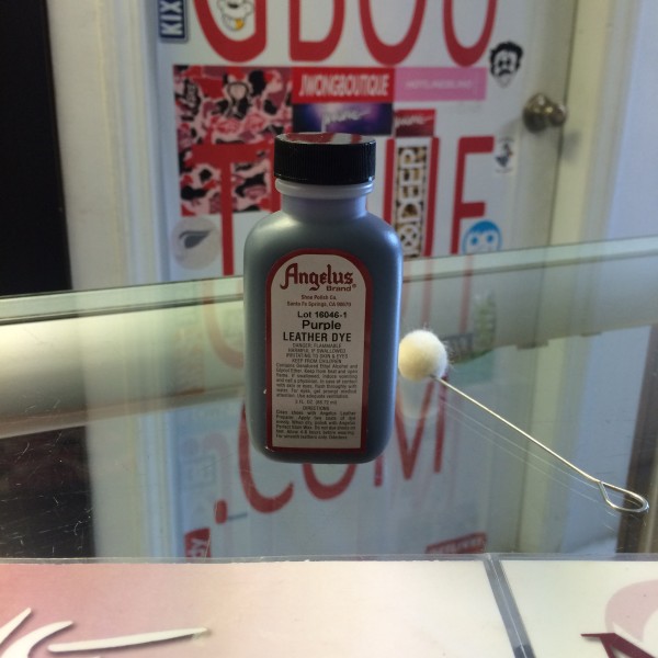 Angelus Purple Leather Dye 3 FL OZ