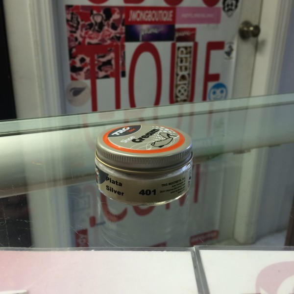 Tarrago #401 Silver Shoe Cream 1.66 FL OZ