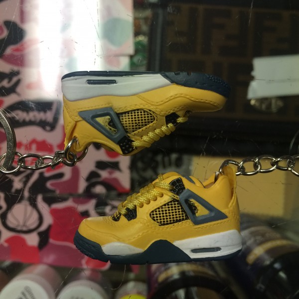 2006 Nike Air Jordan IV Lightning 3D Keychain