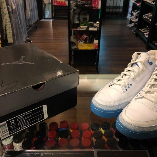 2006 Nike Air Jordan III Harbor Blue Women