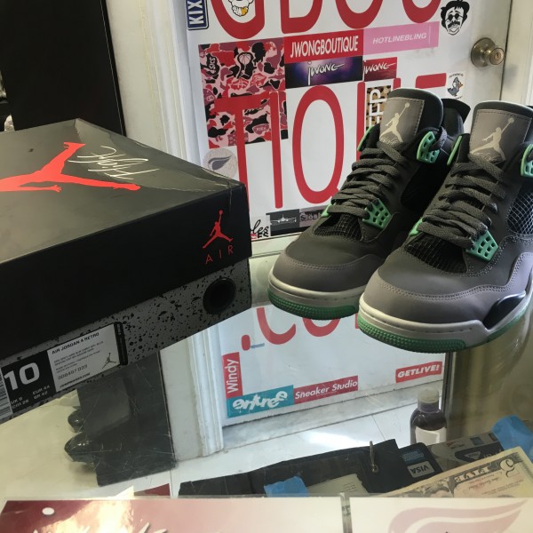 2013 Nike Air Jordan IV Green Glow