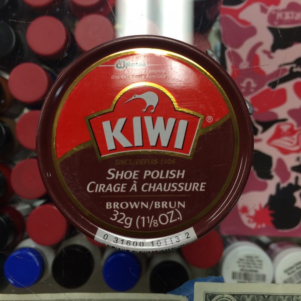 Kiwi Shoe Polish Brown 1 1/8oz 32 gram