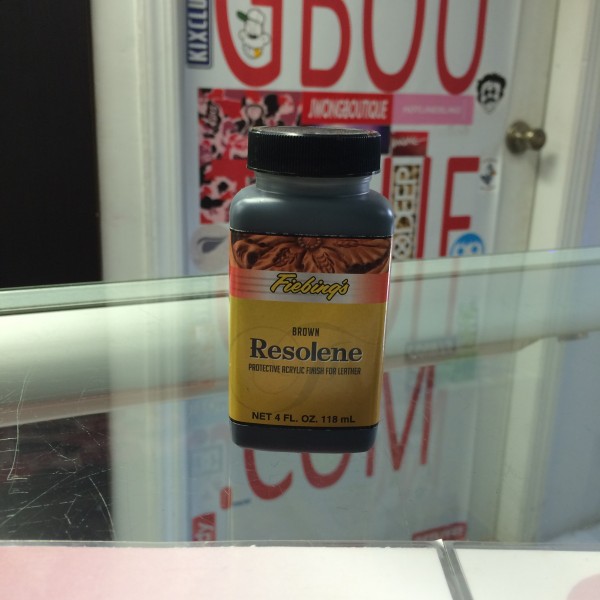 Fiebing’s Acrylic Resolene Finisher Brown 4 FL OZ