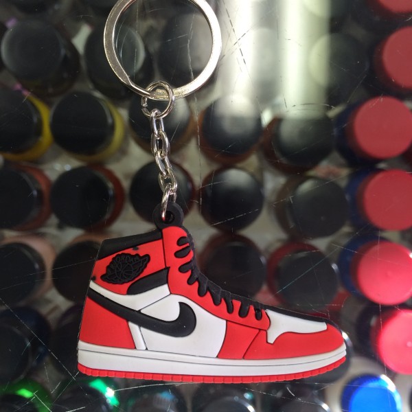 2015 Nike Air Jordan I Chicago 2D Keychain
