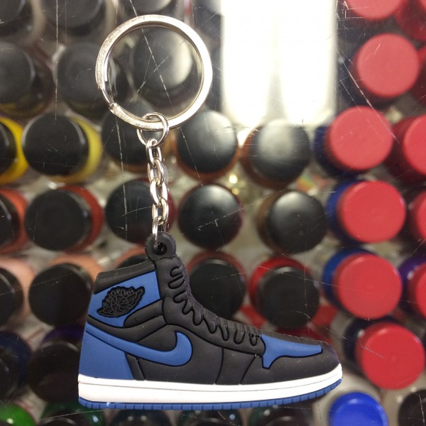 2013 Nike Air Jordan I Royal Blue 2D Keychain