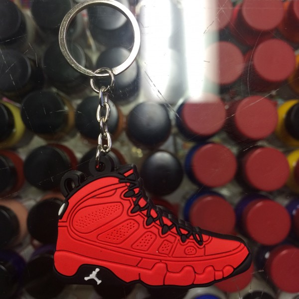 2012 Nike Air Jordan IX Motorboat Jones 2D Keychain