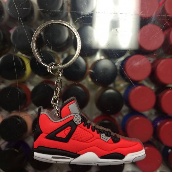 2013 Nike Air Jordan IV Toro Bravo 2D Keychain