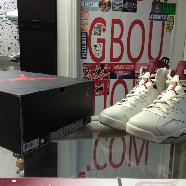 2015 Nike Air Jordan VI Maroon