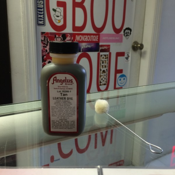 Angelus Tan Leather Dye 3 FL OZ