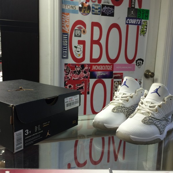 2015 Nike Air Jordan XI Low Cobalt Kids