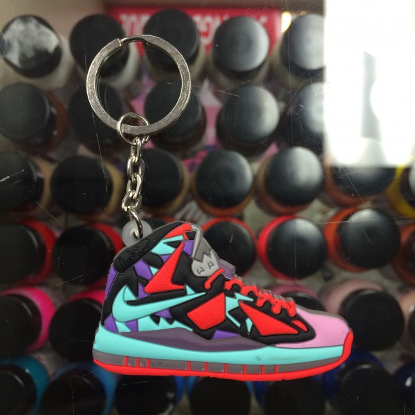 2013 Nike Lebron X What The MVP 2D Keychain