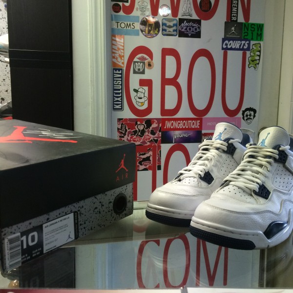 2014 Nike Air Jordan IV Legend Blue Men