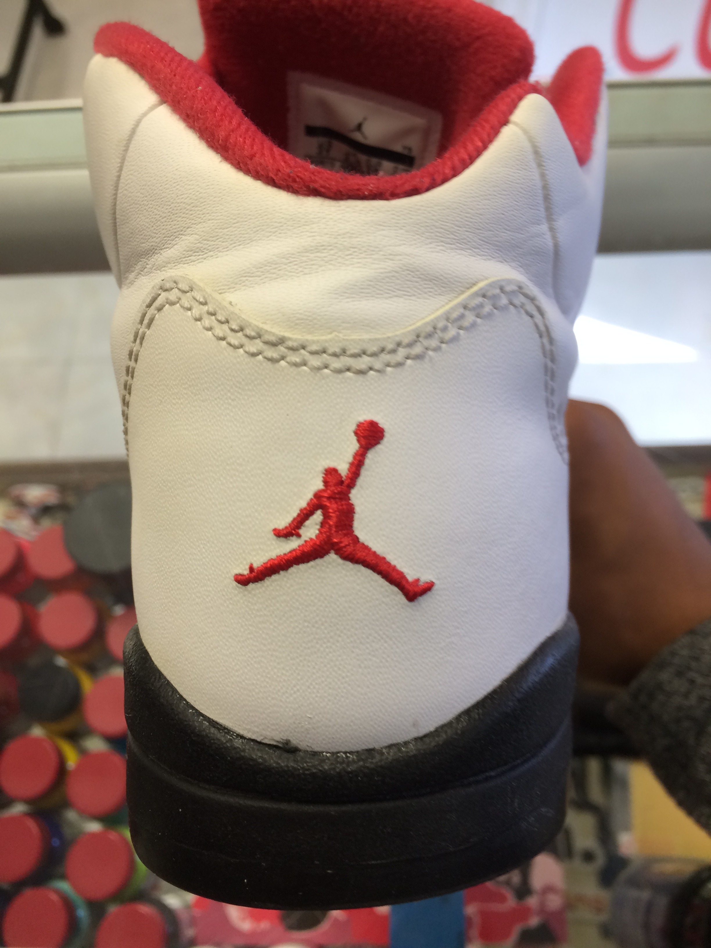 2012 Nike Air Jordan V Fire Red 3M Tounge Kids | Jwong Boutique