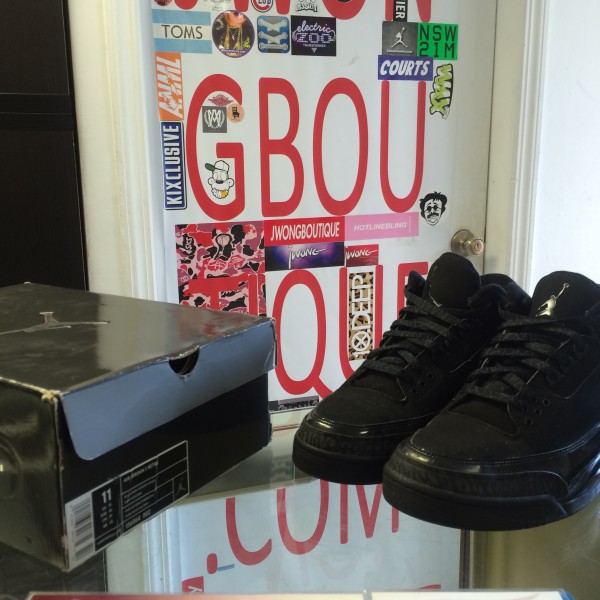 2007 Nike Air Jordan III Black Cat