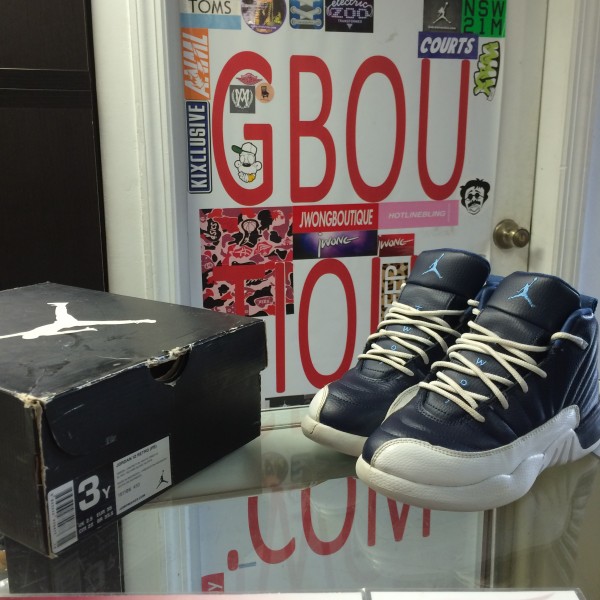 2012 Nike Air Jordan XII Obsidian Kids