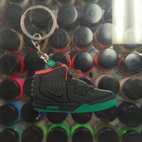2012 Nike Air Yeezy 2 NRG Solar 2D Keychain