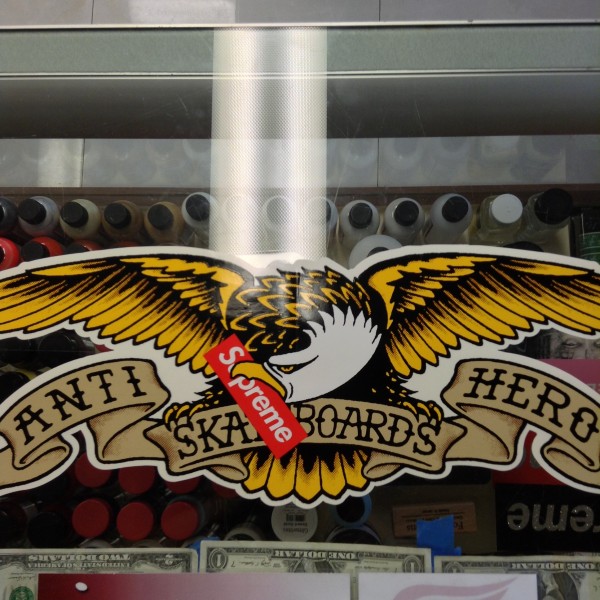 2016 Sup Sticker Anti Hero Skateboards XL