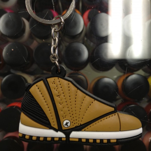 2001 Nike Air Jordan XVI Ginger 2D Keychain