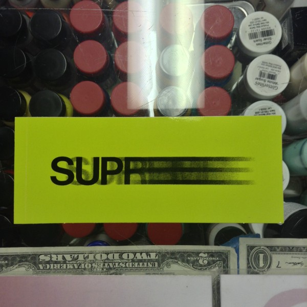 2016 Sup Sticker Motion Neon Black