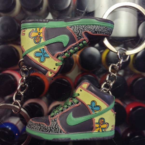 2005 Nike Dunk High Pro SB De La Soul 3D Keychain