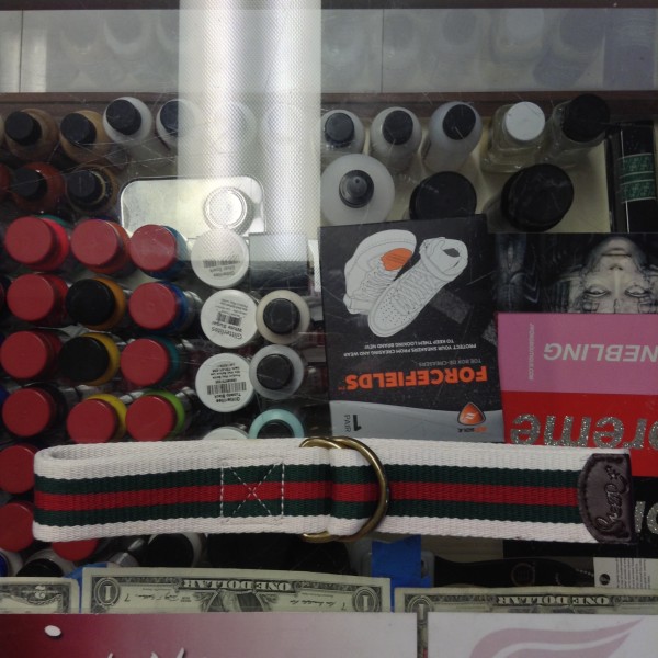 2008 Sneeze Gucci Belt White