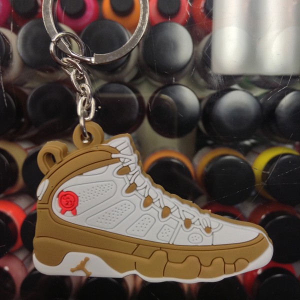 2010 Nike Air Jordan IX Premio Bin 23 2D Keychain