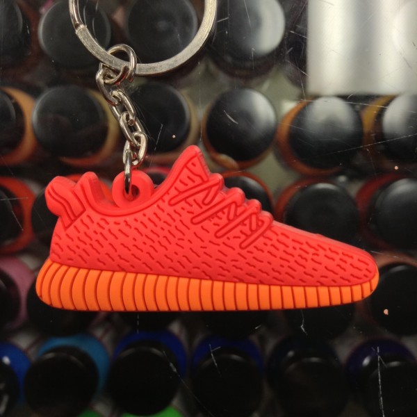 2016 Adidas Yeezy Boost 350 Triple Red 2D Keychain