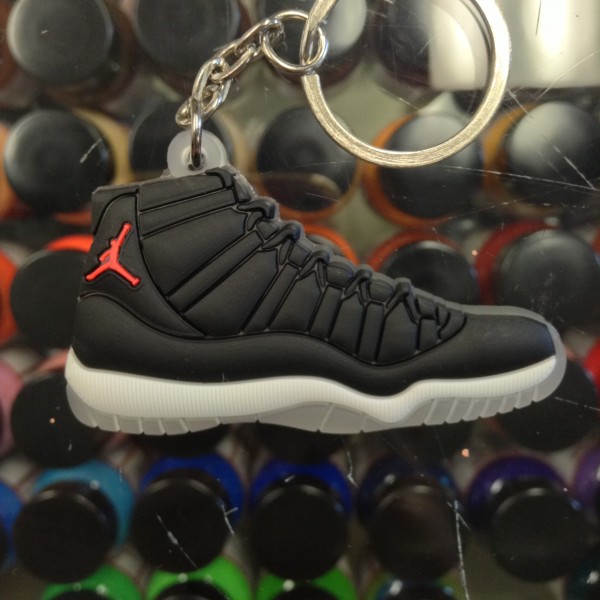 2015 Nike Air Jordan XI 72-10 2D Keychain