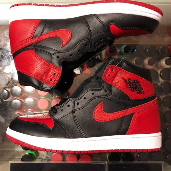 2016 Nike Air Jordan I Banned Bred Men